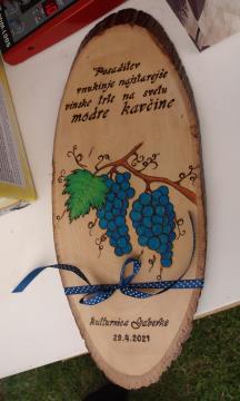 Posaditev trte Gaberke